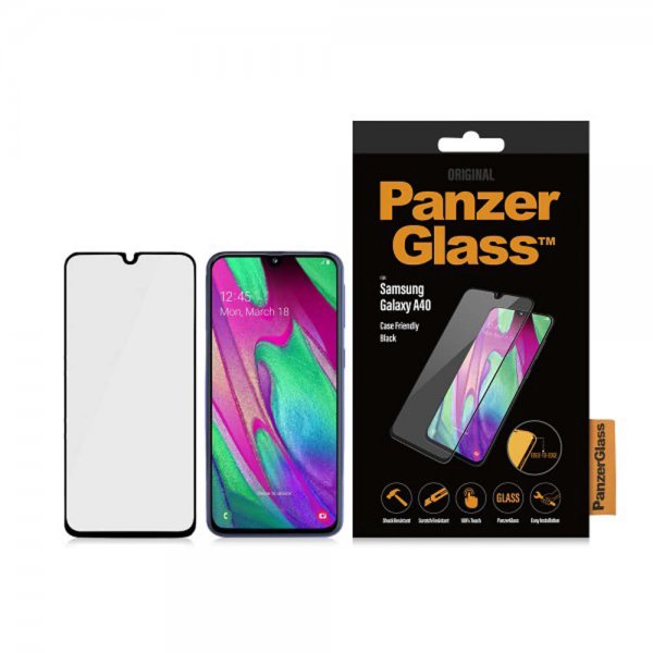 PanzerGlass Samsung Galaxy A40 -näytönsuoja CaseFriendly