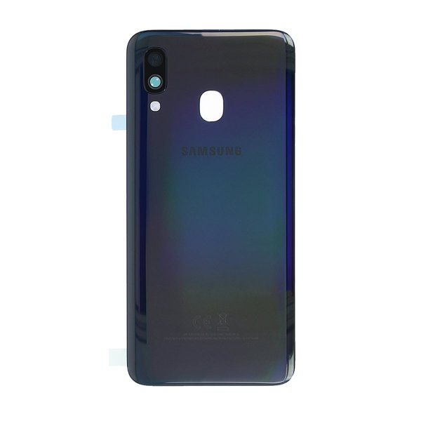 Samsung Galaxy A40 (SM-A405F) Alkuperäinen Takakansi - Musta