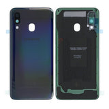 Samsung Galaxy A40 (SM-A405F) Alkuperäinen Takakansi - Musta