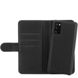 holdit Samsung Galaxy A41 -lompakkokotelo, magneettikiinnitys, musta