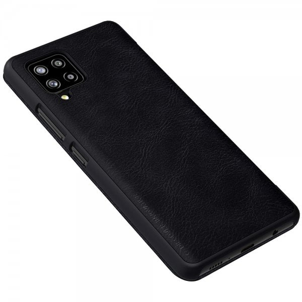 Nillkin Samsung Galaxy A42 5G Kotelo Qin Series Musta