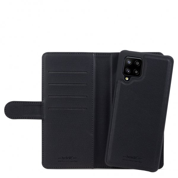 holdit Samsung Galaxy A42 5G Lompakkokotelo Magnet Musta