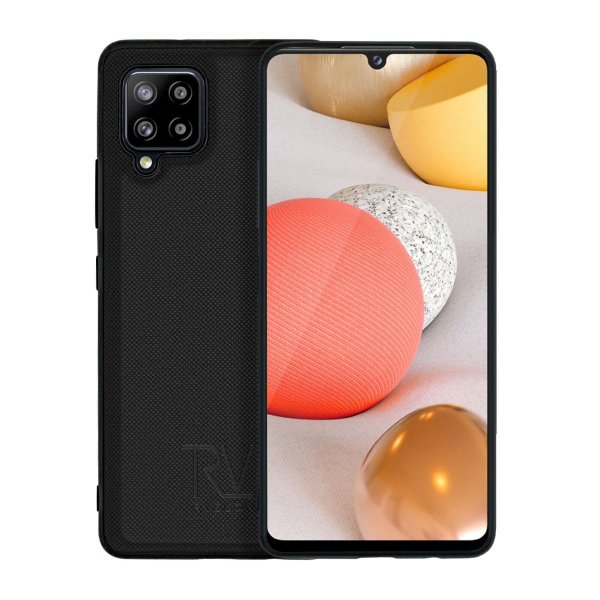 Rvelon Samsung Galaxy A42 5G Kotelo Magneettisesti irrotettava kuori, musta