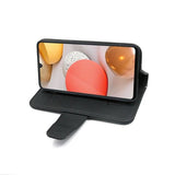 Rvelon Samsung Galaxy A42 5G Kotelo, avattava, korttipaikalla, musta