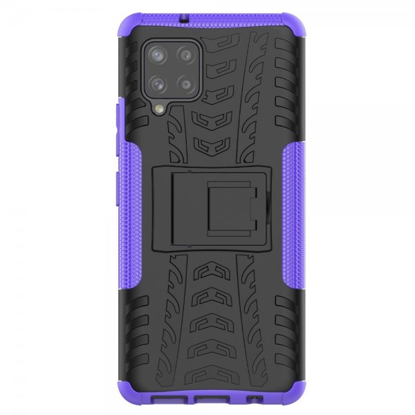 Samsung Galaxy A42 5G Kuori Renkaan kuvio Jalusta Ominaisuus Violetti