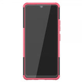 Samsung Galaxy A42 5G Kuoret Rengaskuvio Jalustatoiminto Magenta