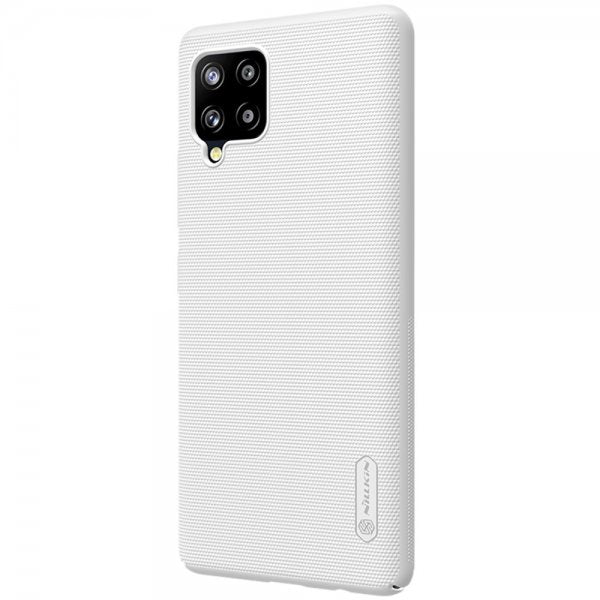Nillkin Samsung Galaxy A42 5G Kuori Frosted Shield Valkoinen