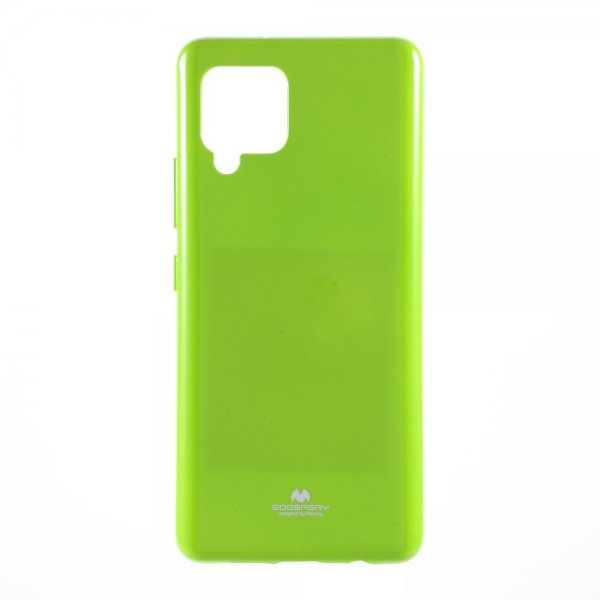 Mercury Samsung Galaxy A42 5G Kuori Jelly Glitter Vihreä