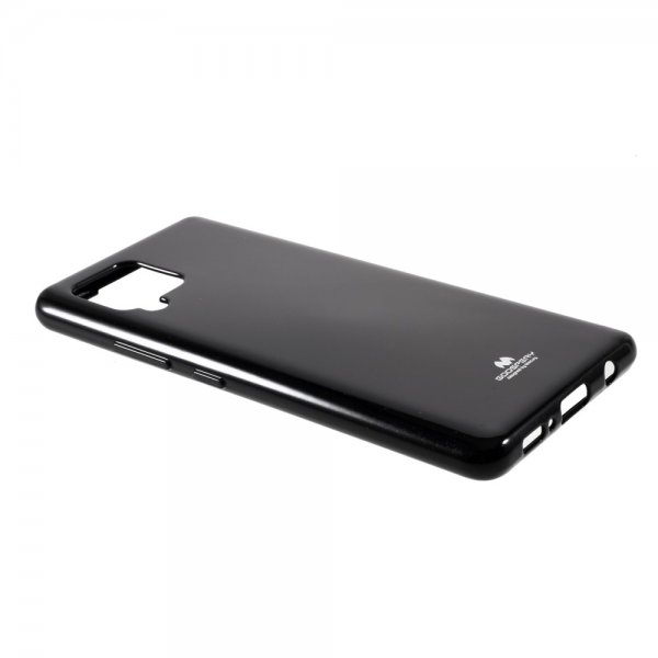 Mercury Samsung Galaxy A42 5G Kuori Jelly Glitter Musta