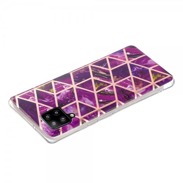 Samsung Galaxy A42 5G Kuori Marmori Magenta