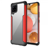 Samsung Galaxy A42 5G Kuori Metallireuna Punainen