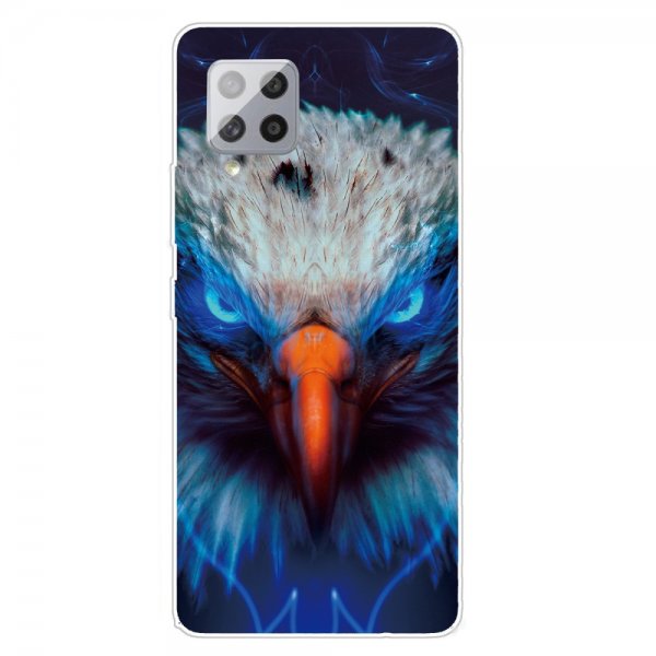 Samsung Galaxy A42 5G Kuori Kotelo Kuvio Kotka