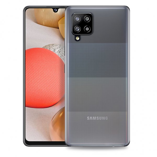 Puro Samsung Galaxy A42 5G -suojakuori Nude Transparent