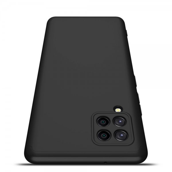GKK Samsung Galaxy A42 5G Kuori Kolmiosainen Musta