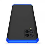 GKK Samsung Galaxy A42 5G Kuori Kolmiosainen Musta Sininen