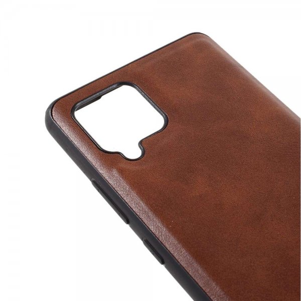 X-Level Samsung Galaxy A42 5G Suojakuori Vintage Series Ruskea