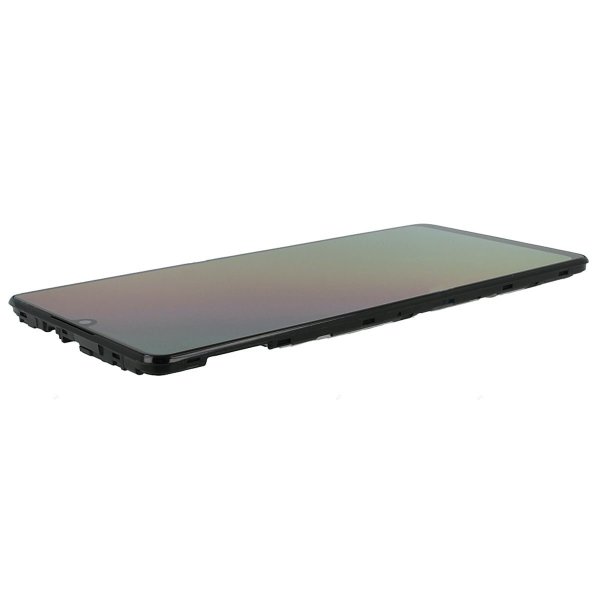 Samsung Galaxy A42 5G Näyttö LCD-näytöllä + Akku Alkuperäinen - Musta