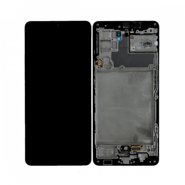 Samsung Galaxy A42 5G Näyttö LCD-paneelilla Alkuperäinen - Musta