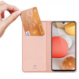 Dux Ducis Samsung Galaxy A42 5G -suojakotelo, Skin Pro -sarja, ruusukulta