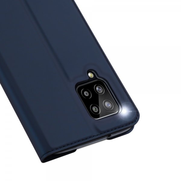 Dux Ducis Samsung Galaxy A42 5G Kotelo Skin Pro Series Tumman Sininen