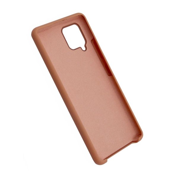 Samsung Galaxy A42 5G Silikonikuori Vaaleanpunainen