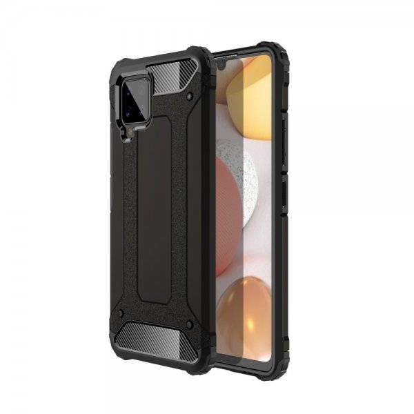 Samsung Galaxy A42 5G -suojakuori Armor, musta