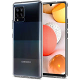 Spigen Samsung Galaxy A42 5G -suojakuori, Liquid Crystal, läpinäkyvä