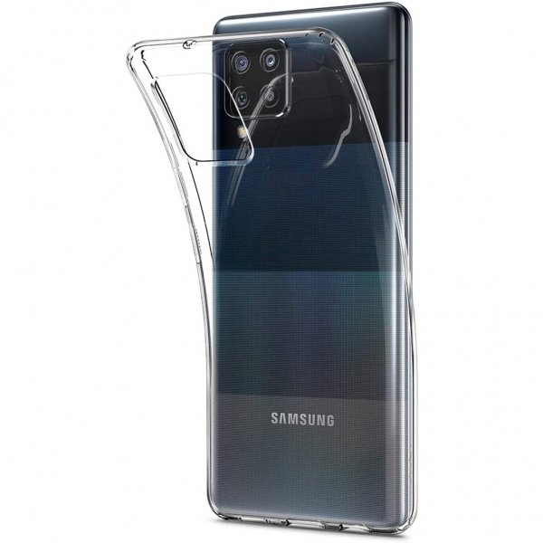 Spigen Samsung Galaxy A42 5G -suojakuori, Liquid Crystal, läpinäkyvä