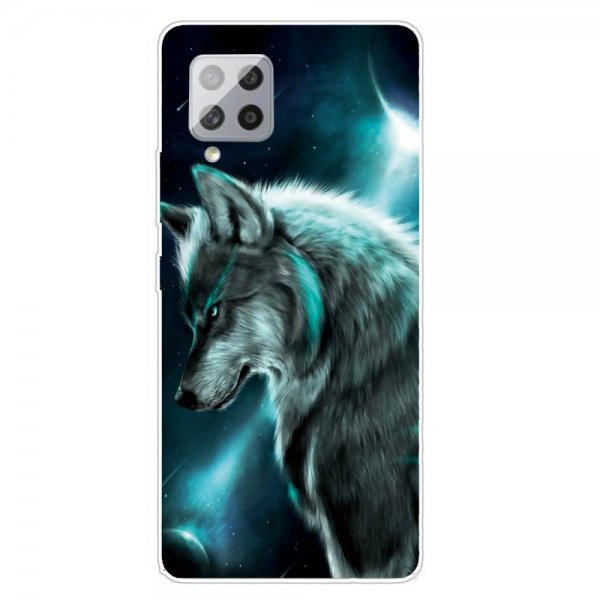 Samsung Galaxy A42 5G Kuori Susi-aiheinen Sininen