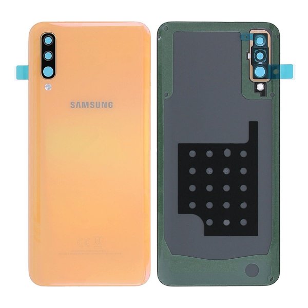 Samsung Galaxy A50 (SM-A505F) Alkuperäinen takakansi - Koralli