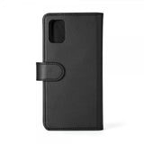 Gear Samsung Galaxy A51 -kotelo 7 korttipaikkaa irrotettava kuori musta