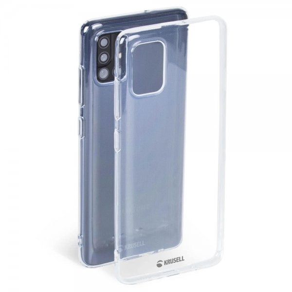 Krusell Samsung Galaxy A51 SoftCover -läpinäkyvä kuori