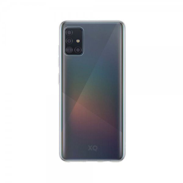 Xqisit Samsung Galaxy A51 kuori Flex Case läpinäkyvä