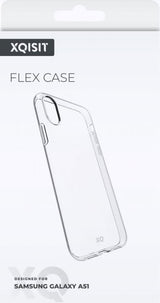 Xqisit Samsung Galaxy A51 kuori Flex Case läpinäkyvä