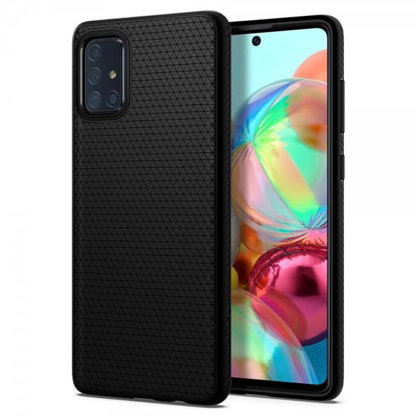 Spigen Samsung Galaxy A51 kuori Liquid Air Mattamusta