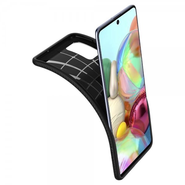 Spigen Samsung Galaxy A51 kuori Liquid Air Mattamusta