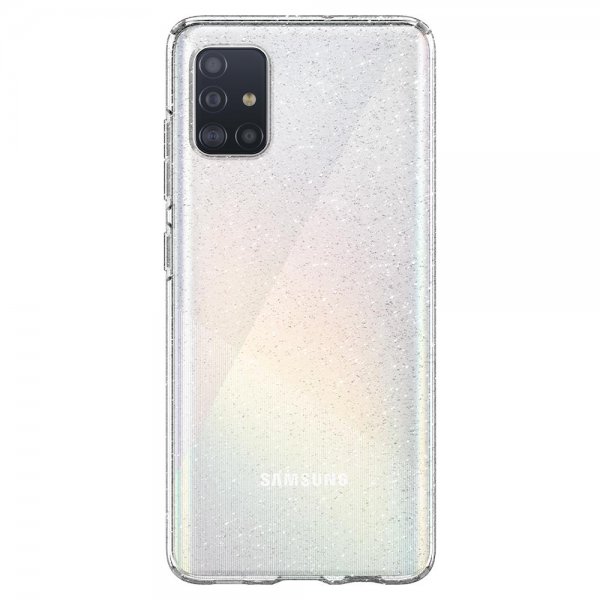 Spigen Samsung Galaxy A51 kuori Liquid Crystal Glitter Crystal Quartz