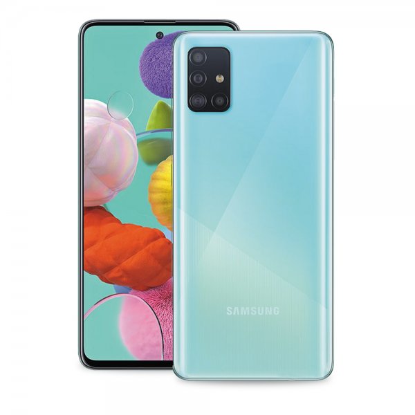 Puro Samsung Galaxy A51 kuori, läpinäkyvä