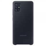 Samsung Alkuperäinen Galaxy A51 Silikonisuojakuori Musta