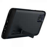 Spigen Samsung Galaxy A51 -suojakuori Tough Armor, Metal Slate