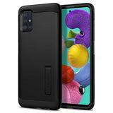 Spigen Samsung Galaxy A51 kuoret Tough Armor Musta