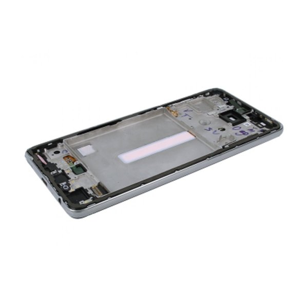 Samsung Galaxy A52 4G/5G LCD-näyttö Alkuperäinen - Valkoinen