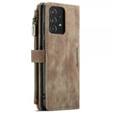 CaseMe Samsung Galaxy A52/A52s 5G Kotelo C30-sarja Ruskea