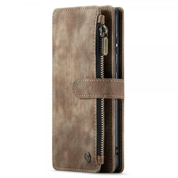 CaseMe Samsung Galaxy A52/A52s 5G Kotelo C30-sarja Ruskea