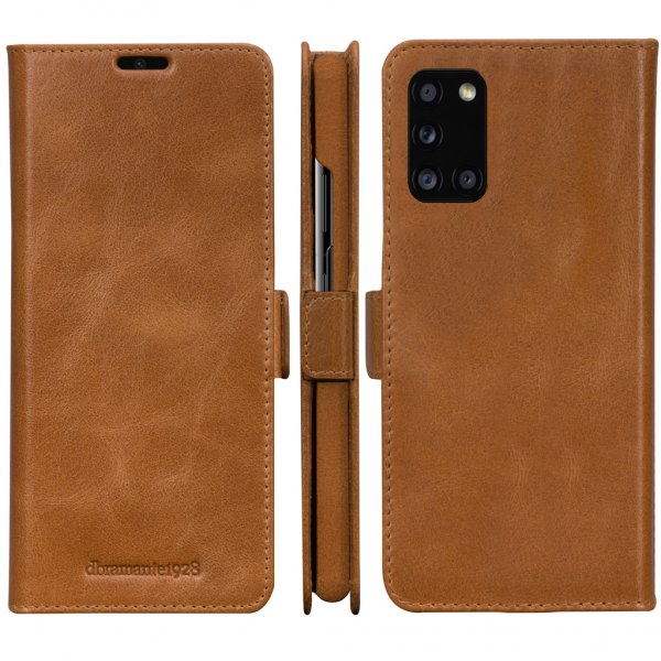 dbramante1928 Samsung Galaxy A52/A52s 5G Kotelo Lynge Irrotettava Kuori Tan