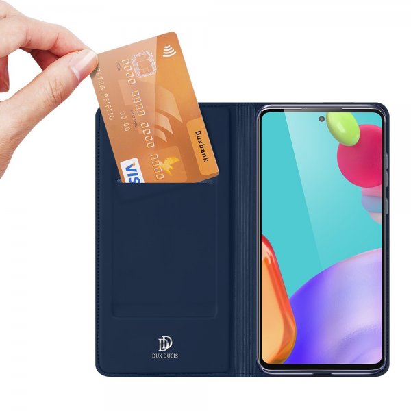 Dux Ducis Samsung Galaxy A52/A52s 5G Kotelo Skin Pro -sarja Sininen