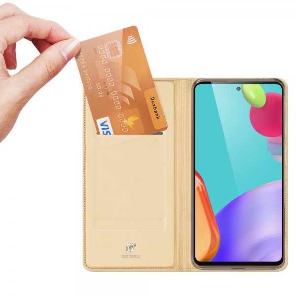 Dux Ducis Samsung Galaxy A52/A52s 5G Kotelo Skin Pro Series Kulta