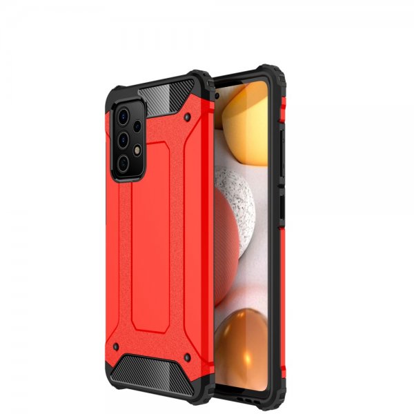 Samsung Galaxy A72 Suojakuori Armor Punainen