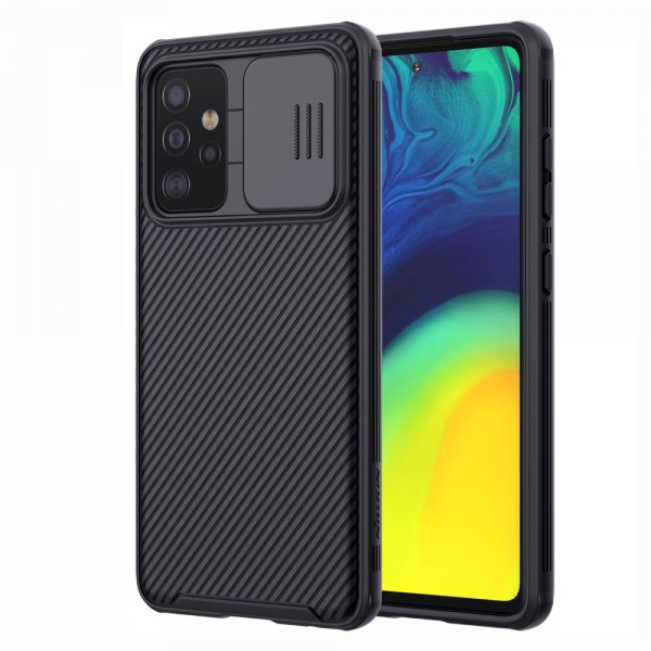 Nillkin Samsung Galaxy A52/A52s 5G CamShield Pro -suojakuori, musta