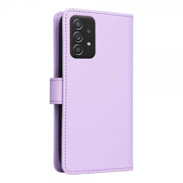 Betopnice Samsung Galaxy A52/A52s 5G Kotelo irrotettavalla kuorella 005 Lila